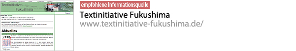 Textinitiative Fukushima.